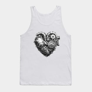 Biomechanical Heart Tank Top